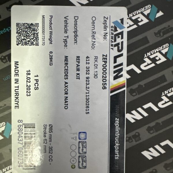 Juego de reparación mercedes axor nato